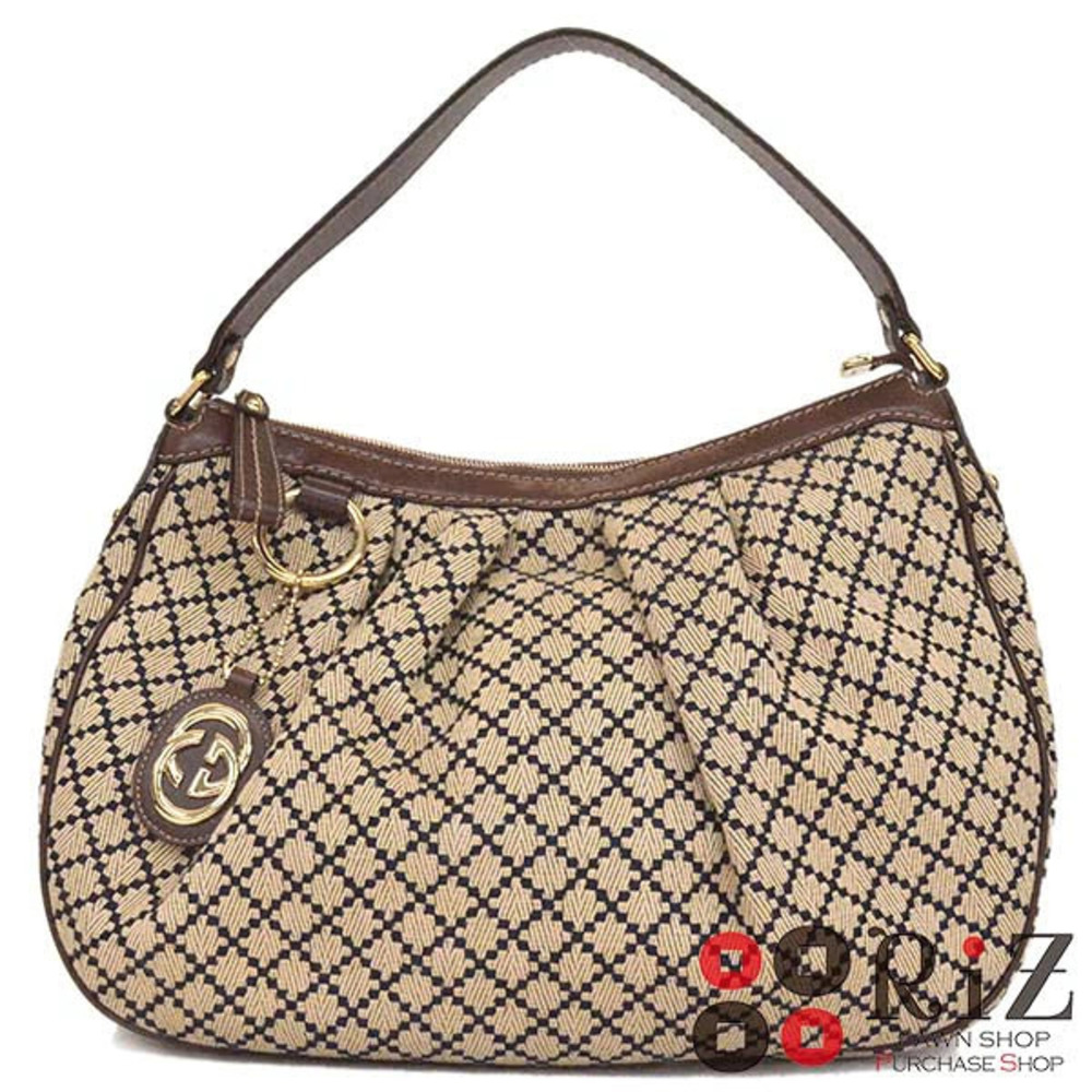 GUCCI Diamante Sukey Shoulder Bag Messenger